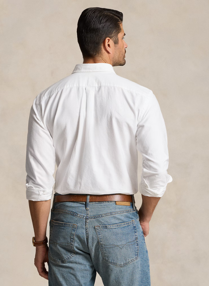 Polo Ralph Lauren - GARMENT DYED OXFORD SHIRT - White