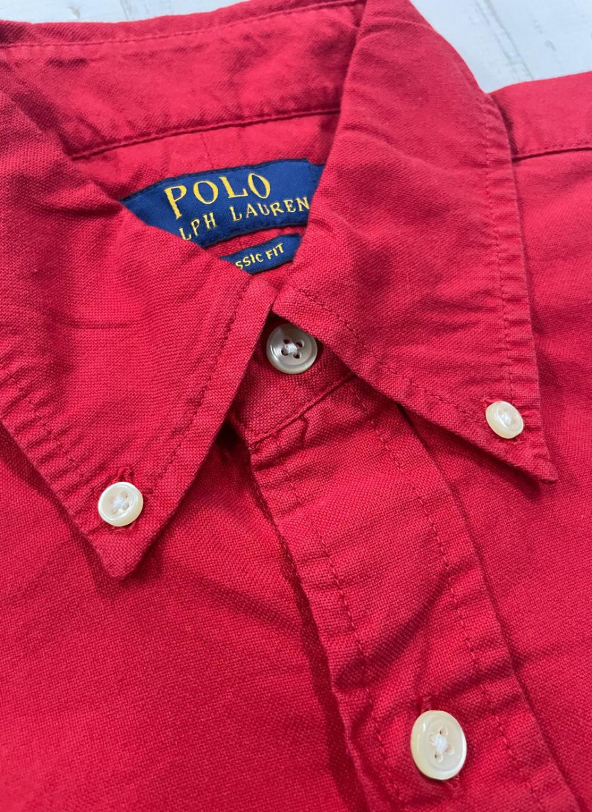 Polo Ralph Lauren - GARMENT DYED OXFORD SHIRT - Half Sleeve