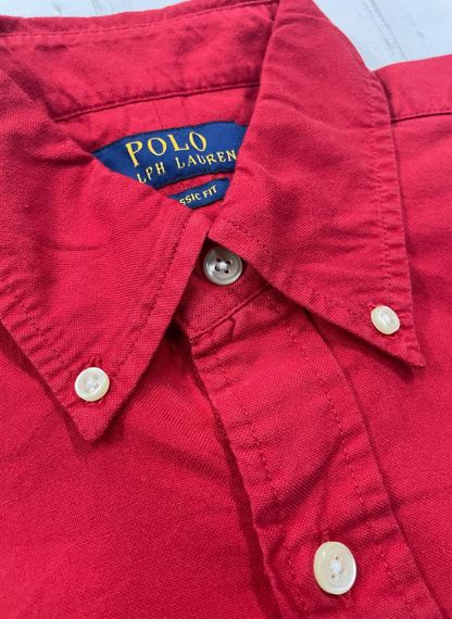 Polo Ralph Lauren - GARMENT DYED OXFORD SHIRT - Half Sleeve
