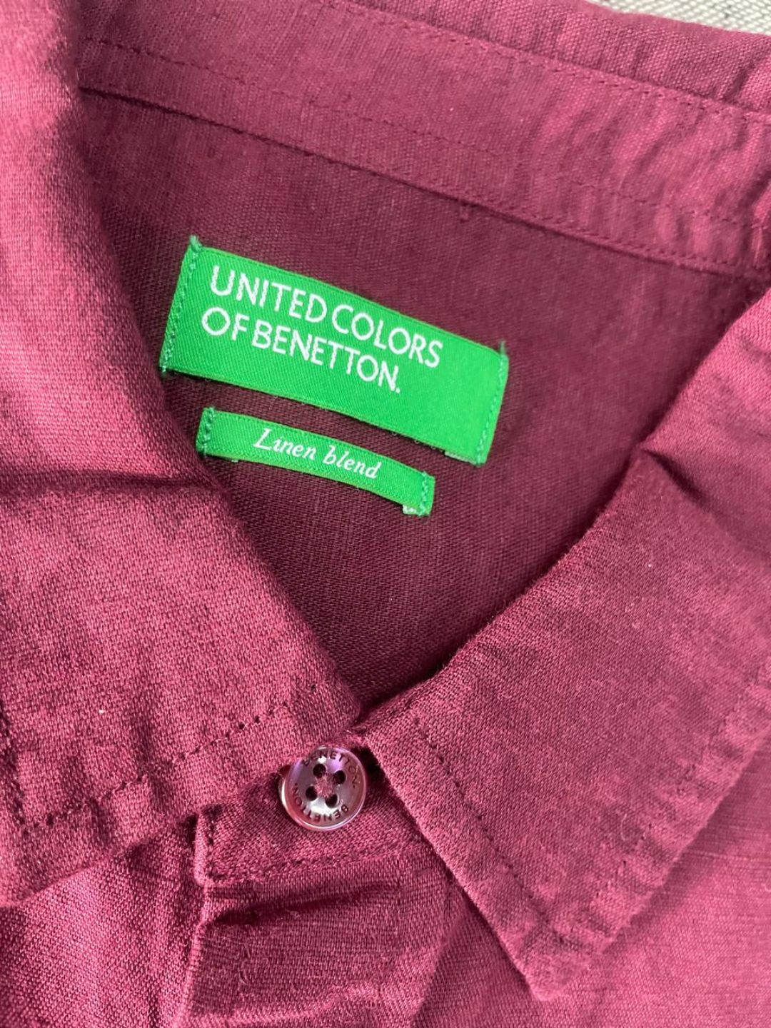 United Colours Of Benetton - Linen Blend Full Sleeve shirt