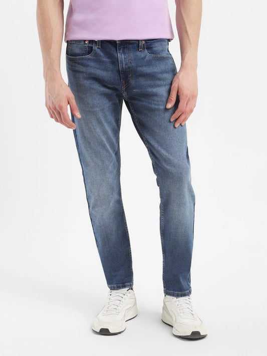 Levis - Men's 512 Blue Slim Tapered Fit Mid Rise Jeans
