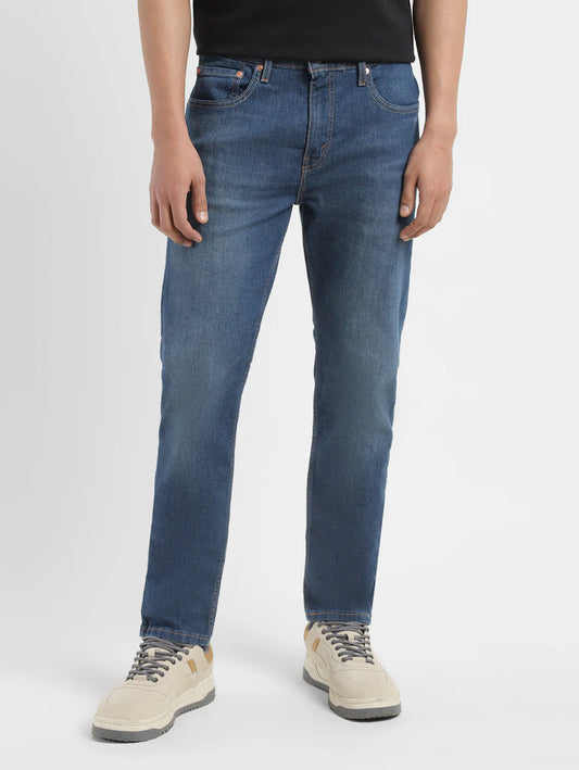 Levis - Men's 512 Blue Slim Tapered Fit Mid Rise Jeans