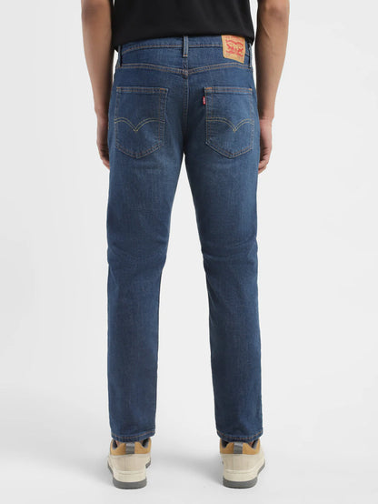 Levis - Men's 512 Blue Slim Tapered Fit Mid Rise Jeans