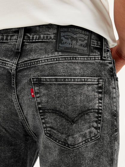 Levis - Men's 541 Grey Athletic Tapered Fit Mid Rise Jeans