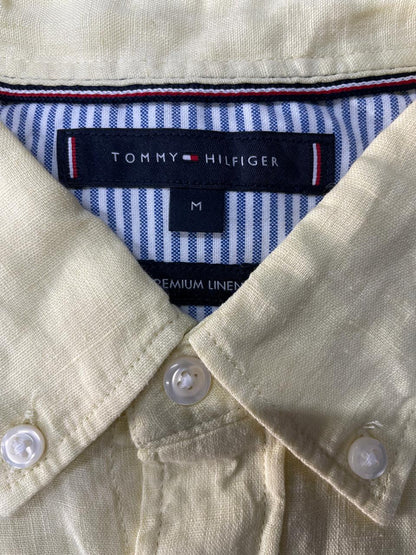 Tommy Hilfiger - Linen Regular Fit Solid Full Sleeve Casual Shirt