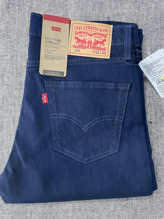 Levis - Men's 511 Slim Fit Jeans - Length 32