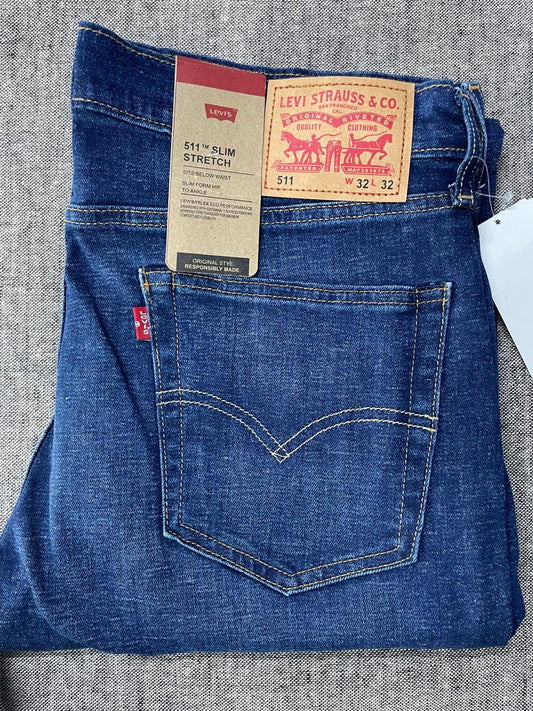 Levis - Men's 511 Slim Fit Jeans - Length 32