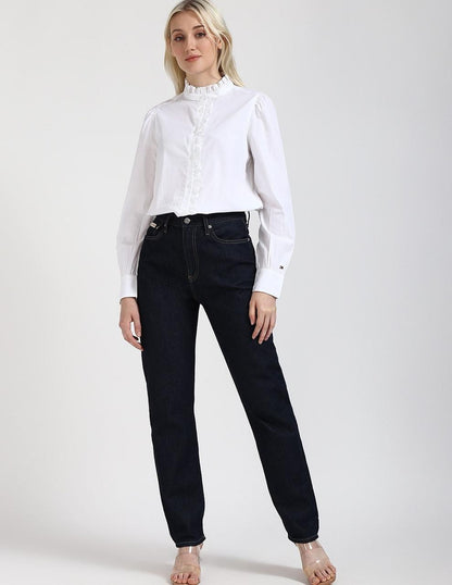Tommy Hilfiger - White Women's Shirt for Crisp Style