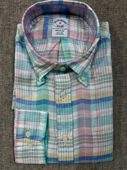 Brooks Brothers - Regular Fitted Linen Shirt