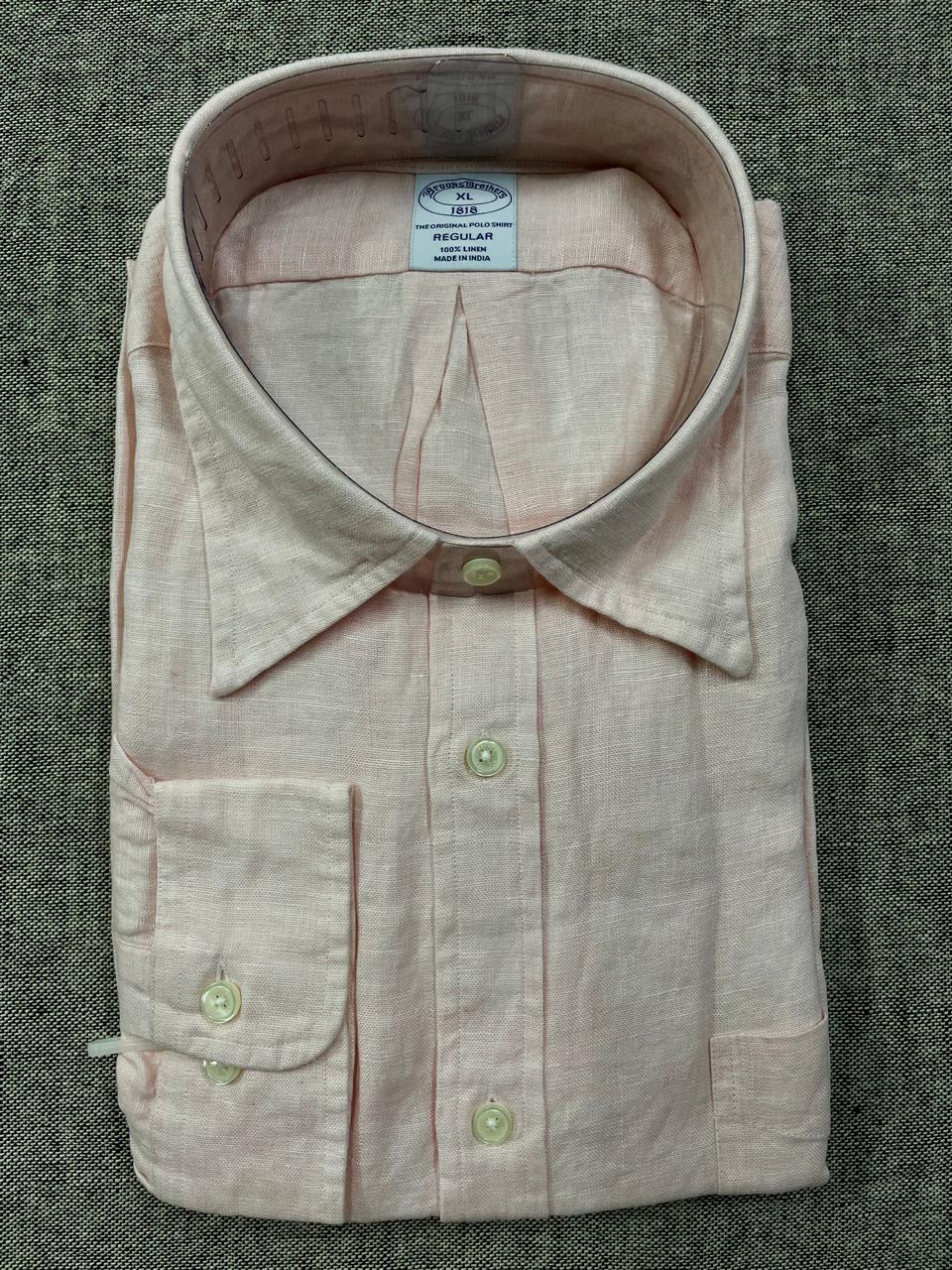 Brooks Brothers - Regular Fitted Linen Shirt