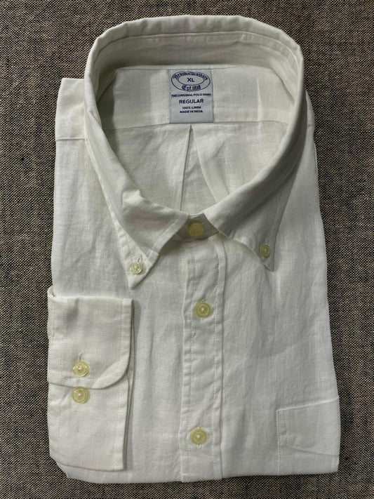 Brooks Brothers - Regular Fitted Linen Shirt