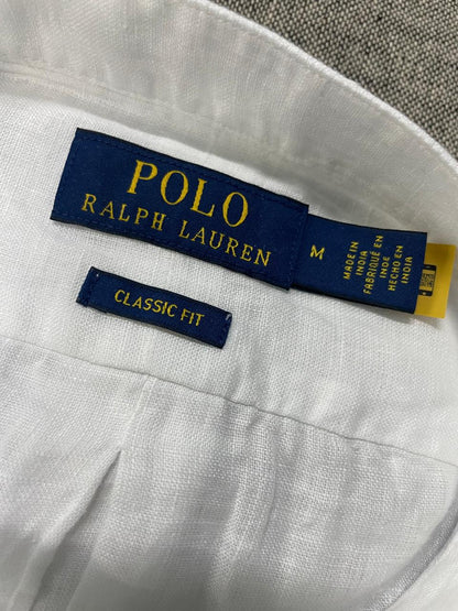 Polo Ralph Lauren - Classic Fit Linen shirt - Mandarin collar