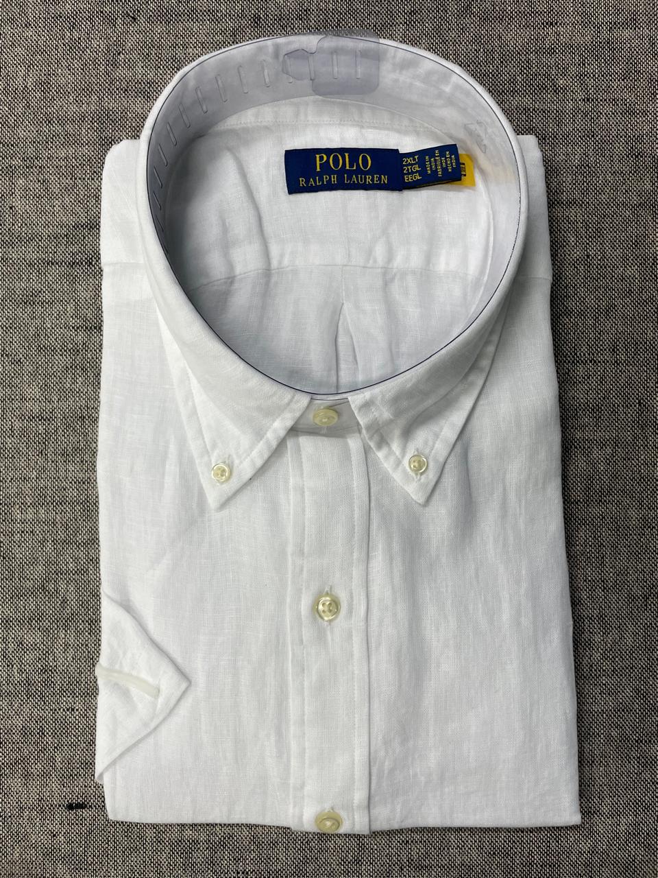 Polo Ralph Lauren - Classic Fit - Linen Shirt - Half sleeves