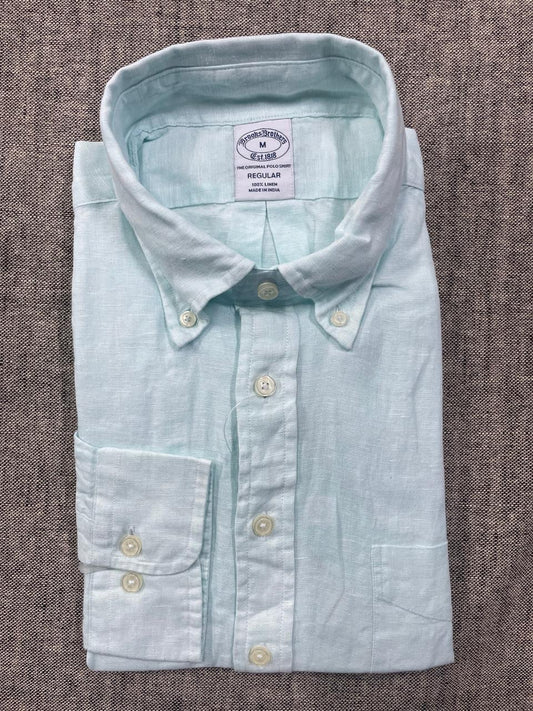 Brooks Brothers - Regular Fitted Linen Shirt