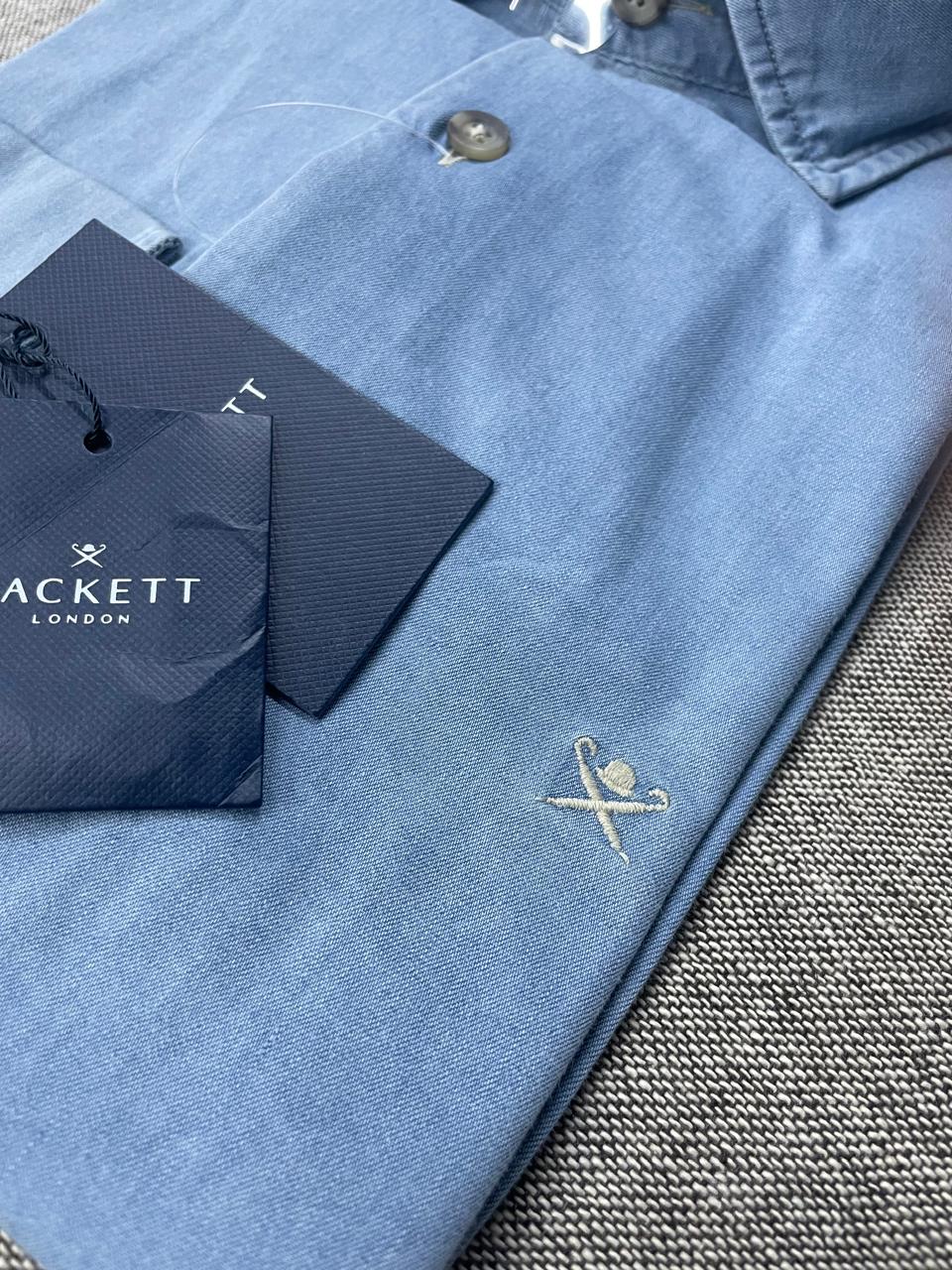 Hackett - Light Denim - Tailored Fit - Full Sleeve