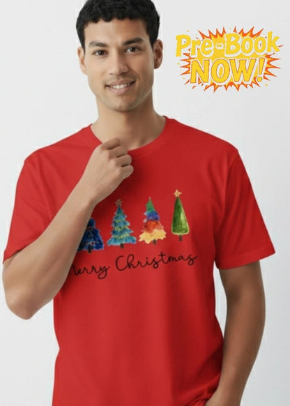 Merry Christmas T shirt - Red