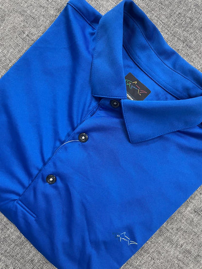 Greg Norman - Men's Shark Logo Golf Polo Shirt