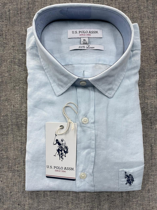U.S. Polo Assn. - Full sleeve Linen shirts