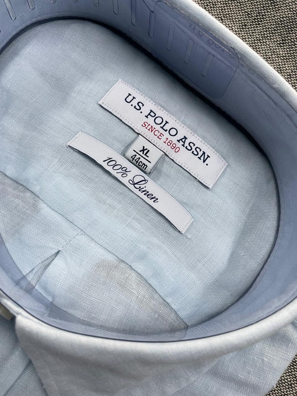U.S. Polo Assn. - Full sleeve Linen shirts