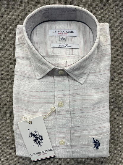 U.S. Polo Assn. - Full sleeve Linen shirts