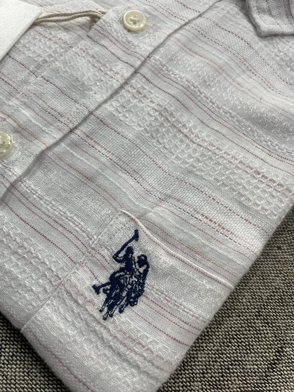 U.S. Polo Assn. - Full sleeve Linen shirts