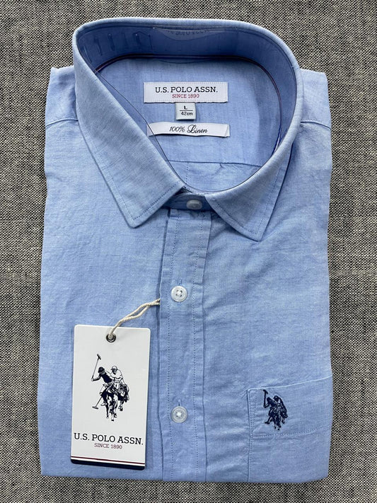 U.S. Polo Assn. - Full sleeve Linen shirts