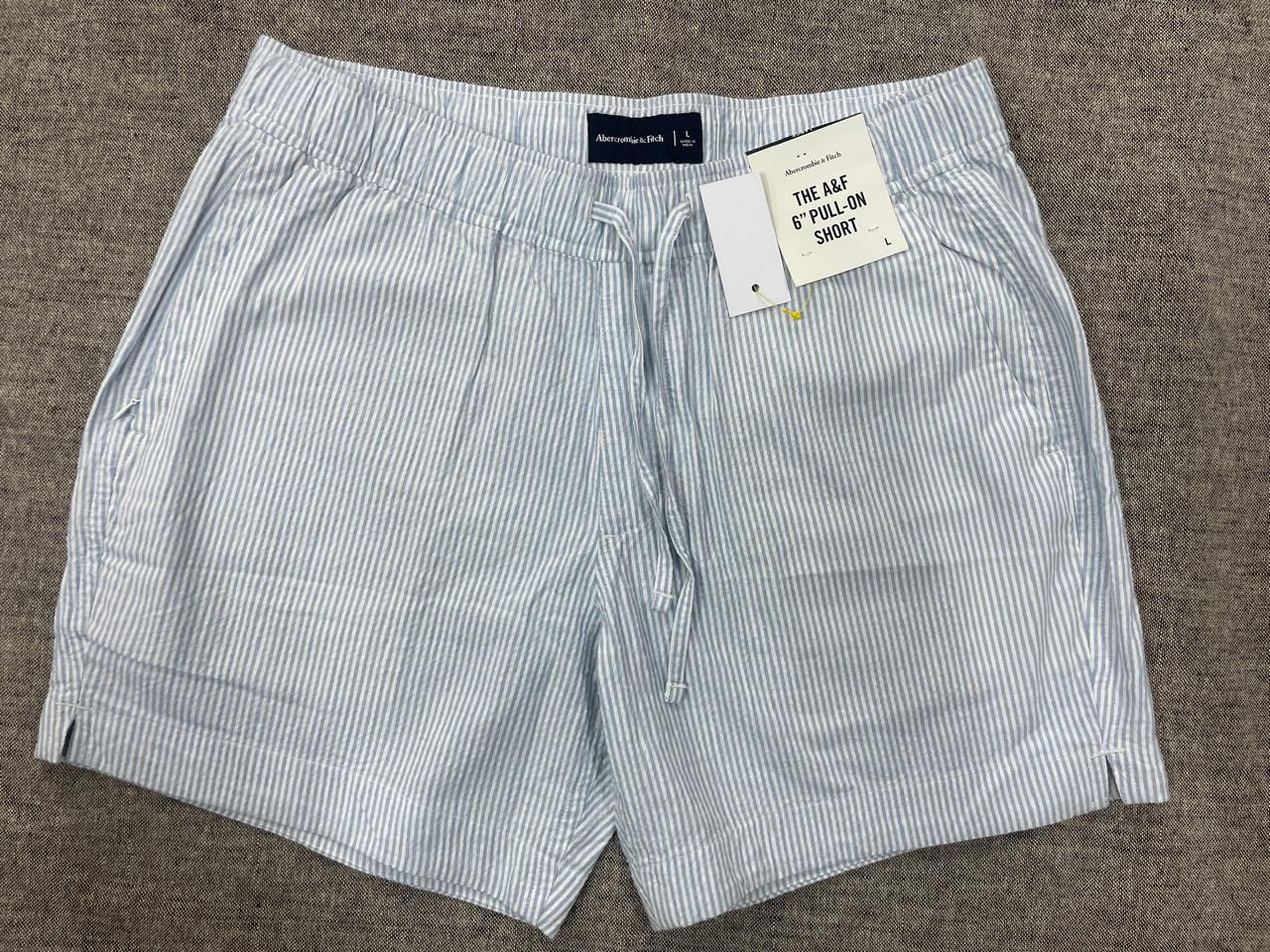 Abercrombie and Fitch - Textured 6" Pull-On Short