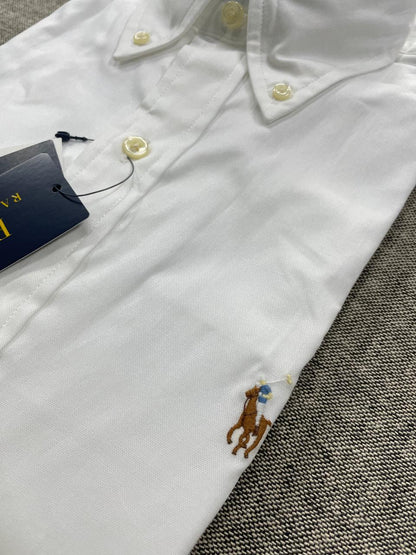 Polo Ralph Lauren - Men White Classic Fit Oxford Shirt