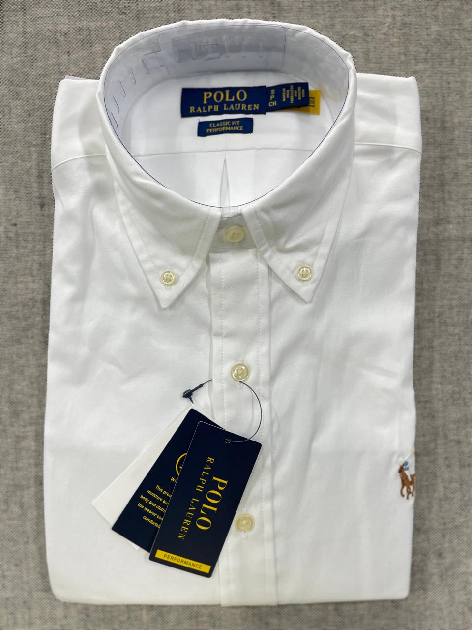 Polo Ralph Lauren - Men White Classic Fit Oxford Shirt