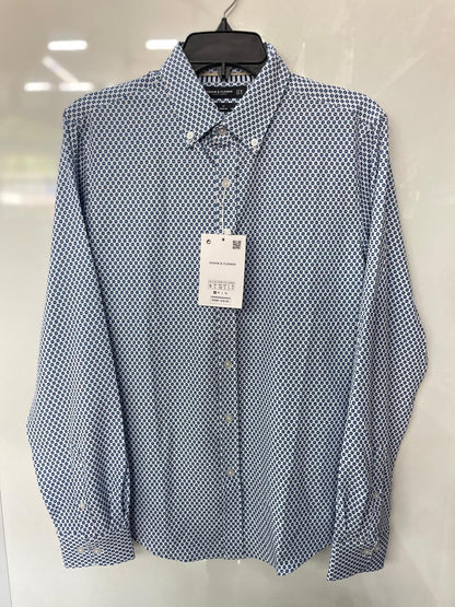Denim & Flower - Stretch Slim Fit Full Sleeve Shirt