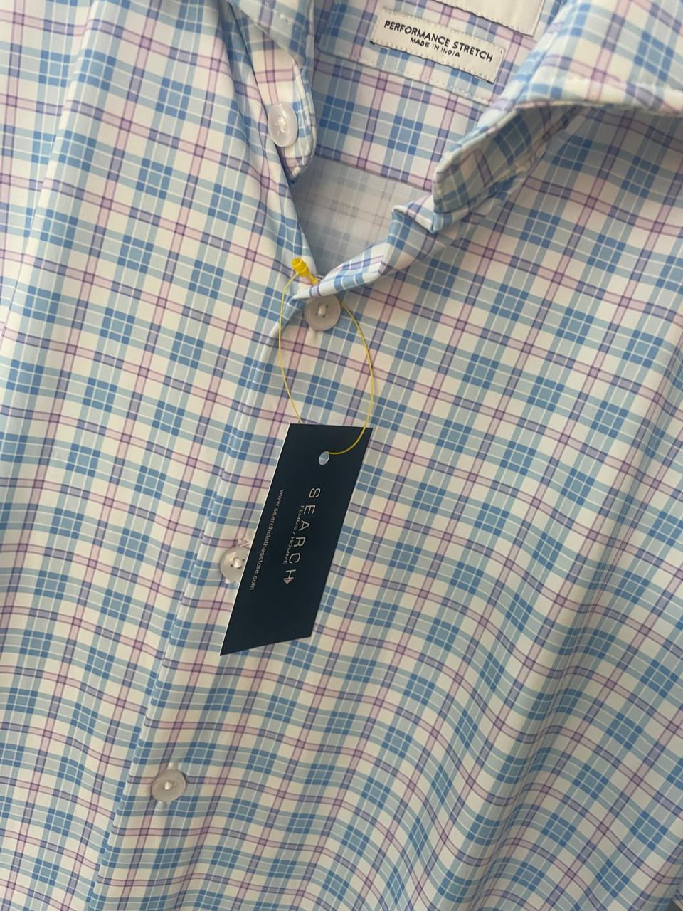 Porter & Ash - Stretch Slim Fit Full Sleeve Shirt