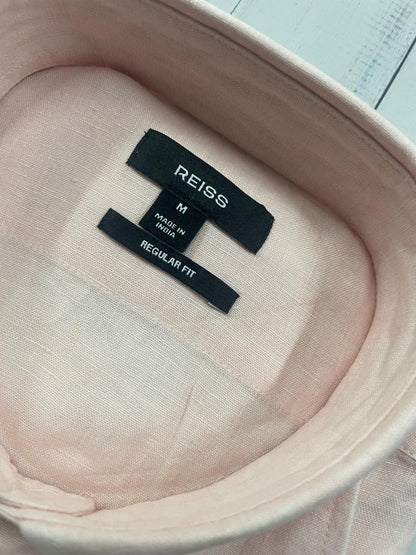 REISS - Regular fit linen shirt