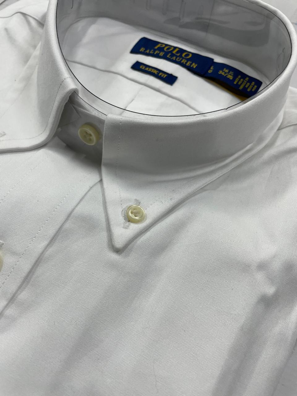 Polo Ralph Lauren - Classic Fit White Full Sleeve Shirt