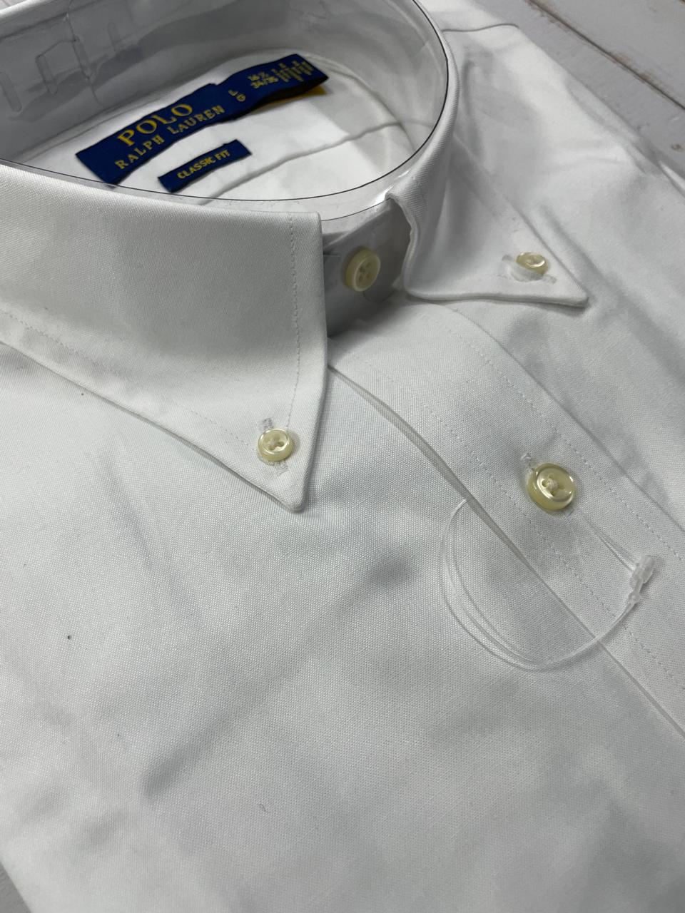 Polo Ralph Lauren - Classic Fit White Full Sleeve Shirt