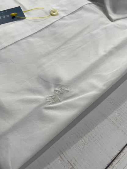 Polo Ralph Lauren - Slim Fit White Full Sleeve Shirt