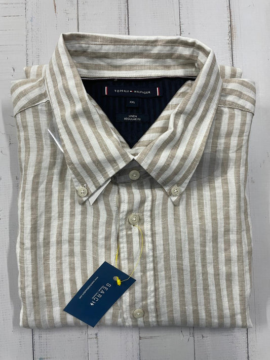 Tommy Hilfiger - Full Sleeved LINEN Regular Fit Shirt