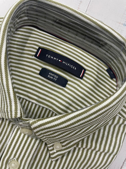 Tommy Hilfiger - Full Sleeved Knitted Slim Fit Shirt