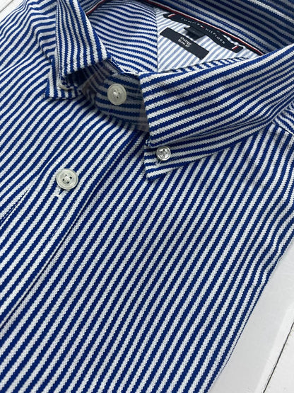 Tommy Hilfiger - Full Sleeved Knitted Slim Fit Shirt