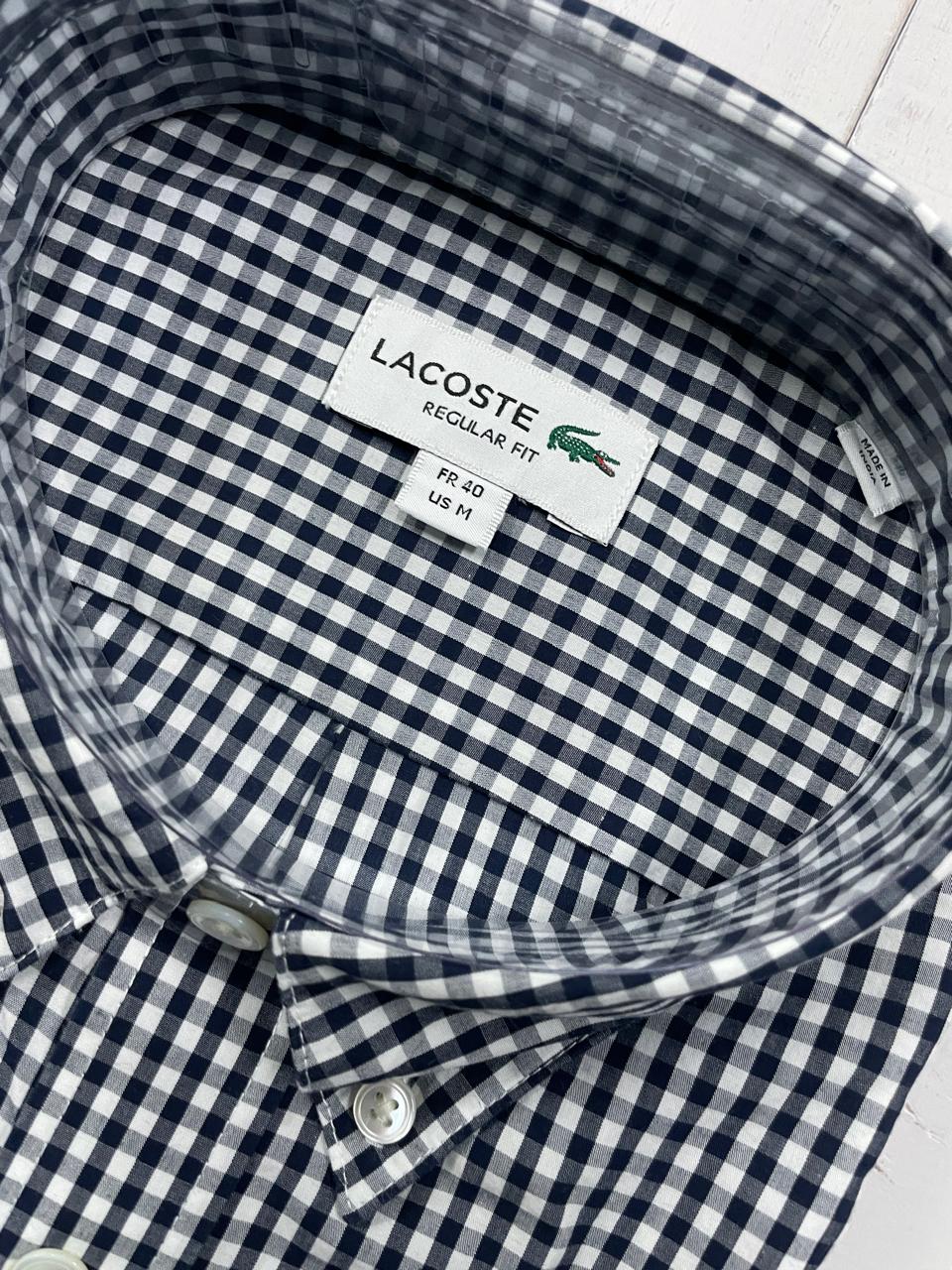 LACOSTE - Full Sleeved Cotton Shirt