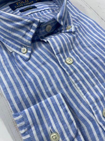 Polo Ralph Lauren - Full sleeve linen shirt - Custom Fit