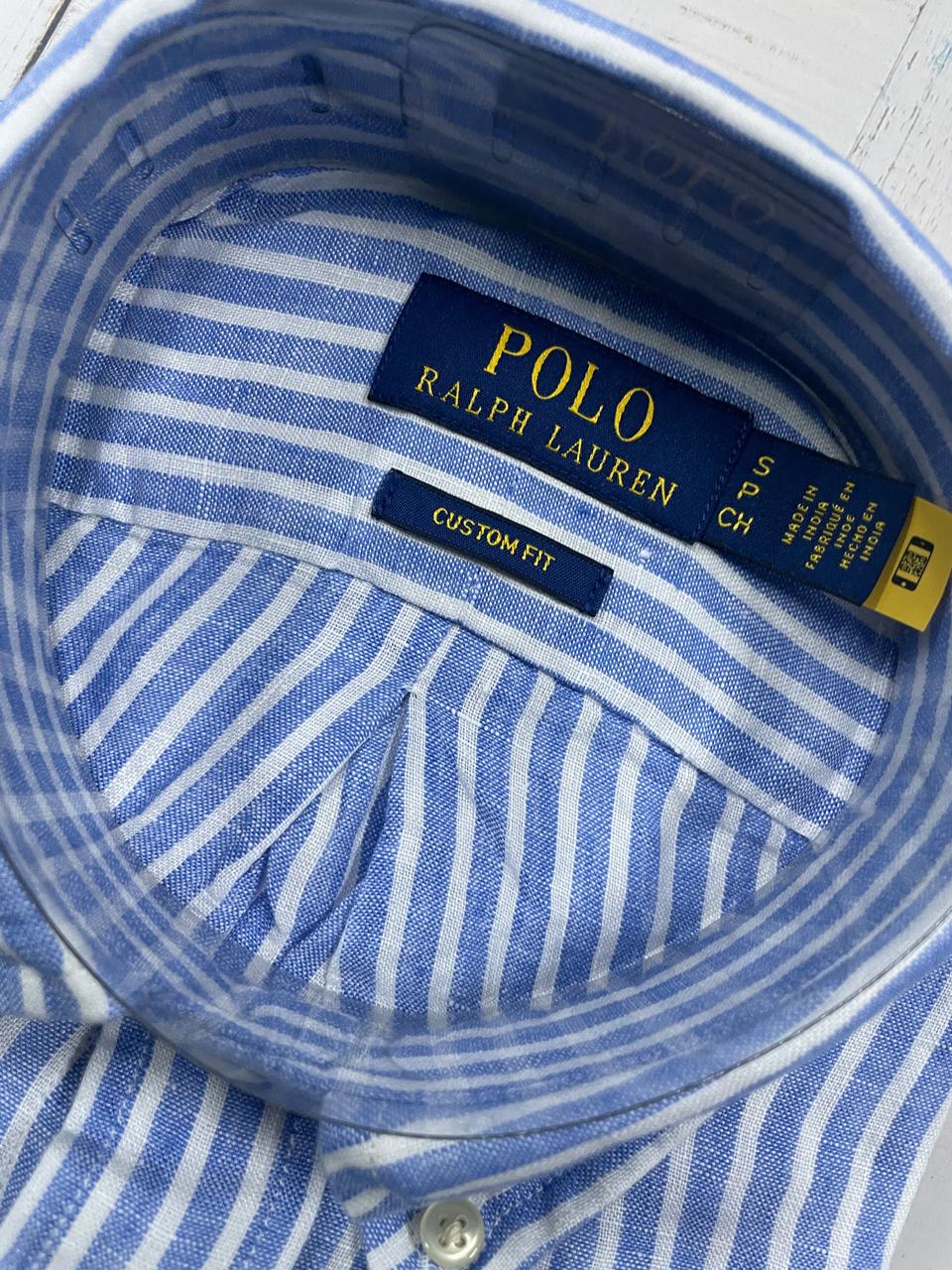 Polo Ralph Lauren - Full sleeve linen shirt - Custom Fit