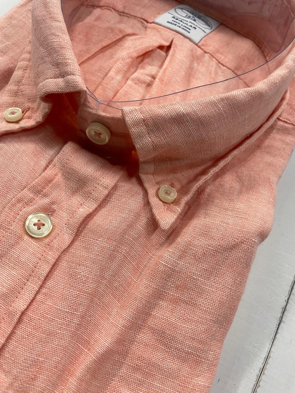 Brooks Brothers - Regular Fit Half Sleeve Shirt