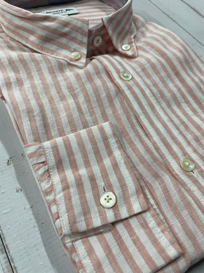 LACOSTE - Full Sleeved Linen Shirt