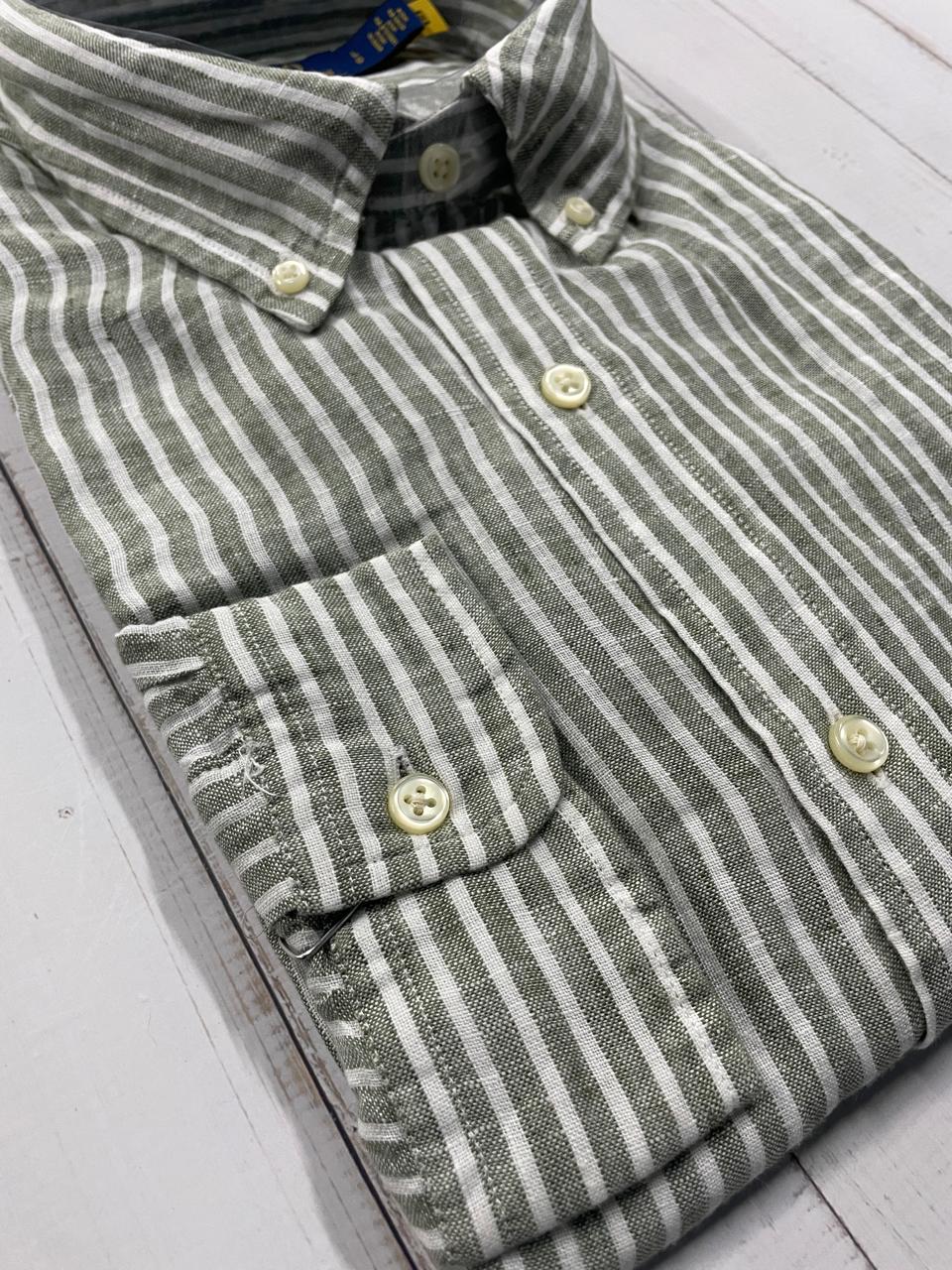 Polo Ralph Lauren - Full sleeve Linen shirt - Custom Fit