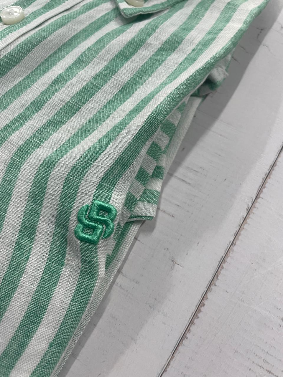 BOSS - Full sleeve linen shirt - Regular Fit