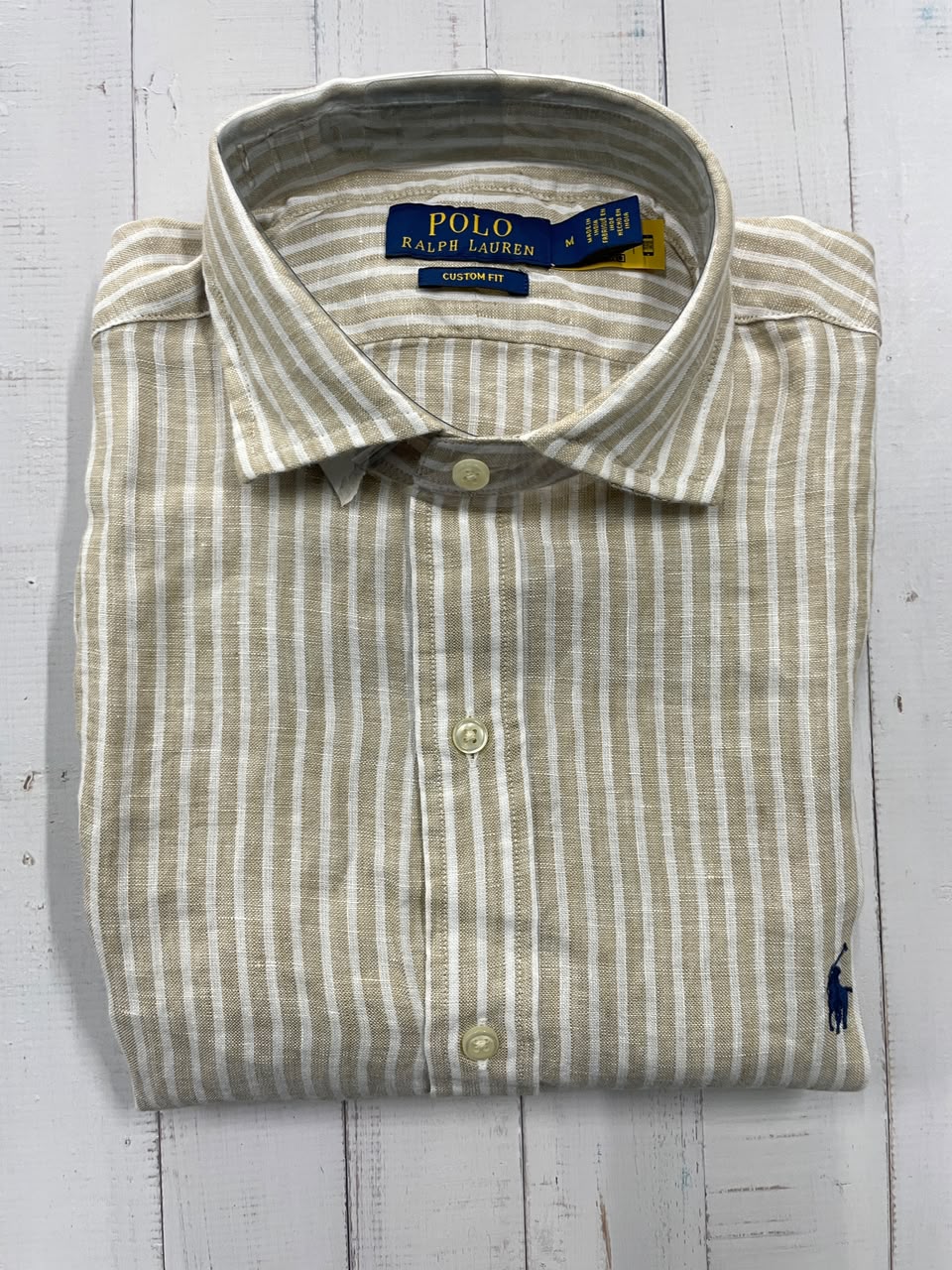 Polo Ralph Lauren - Full sleeve linen shirt - Custom Fit