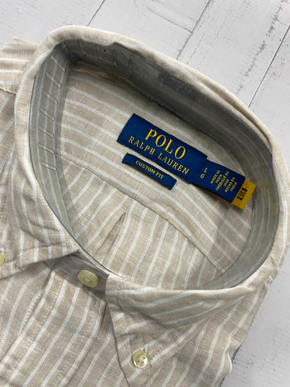 Polo Ralph Lauren - Full sleeve linen shirt - Custom Fit