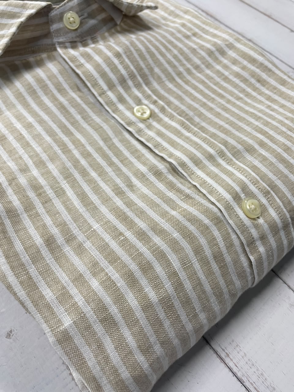Polo Ralph Lauren - Full sleeve linen shirt - Custom Fit