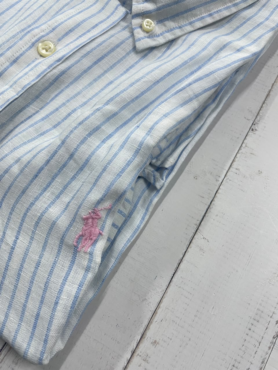 Polo Ralph Lauren - Full sleeve linen shirt - Custom Fit