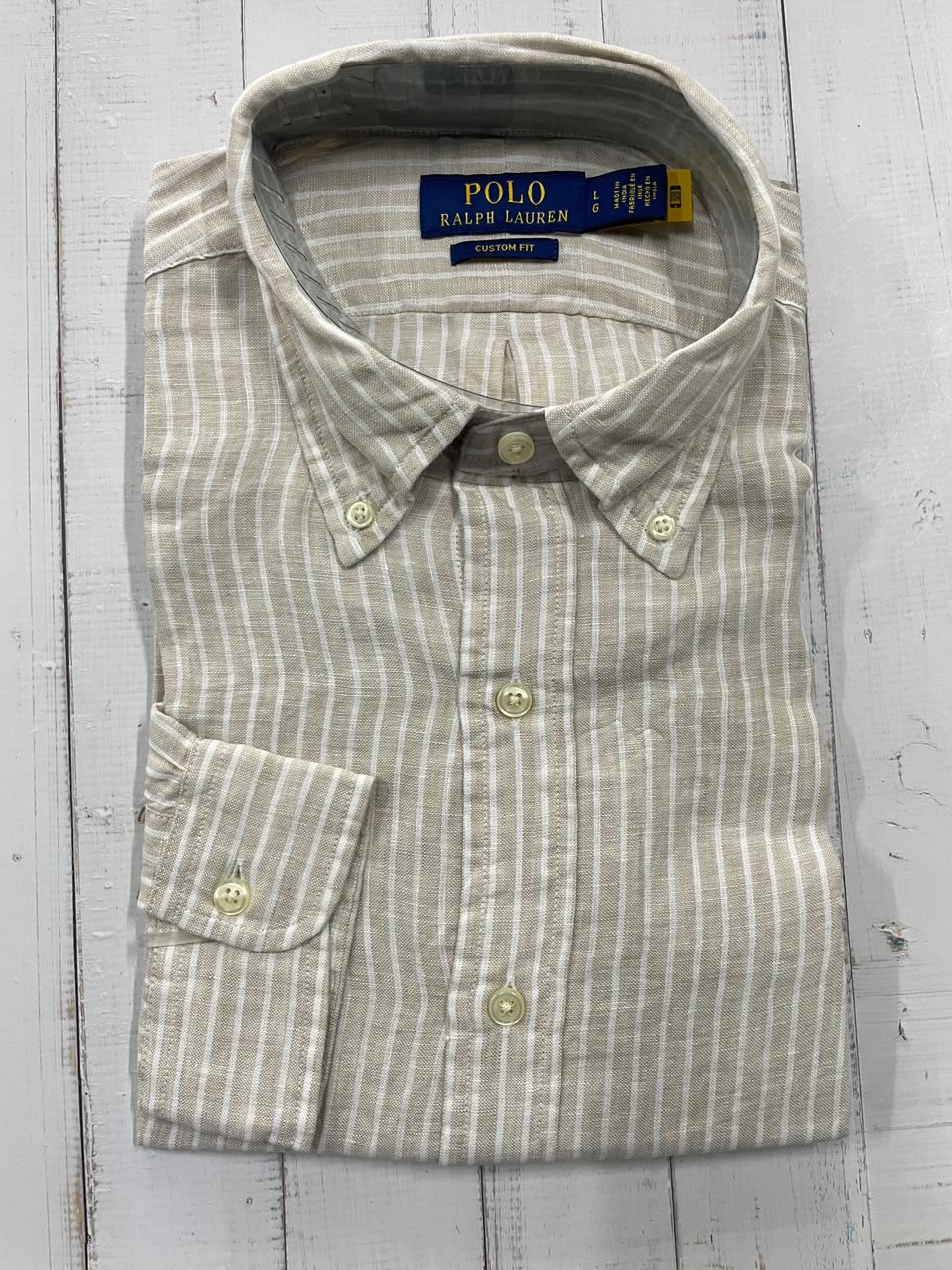 Polo Ralph Lauren - Full sleeve linen shirt - Custom Fit